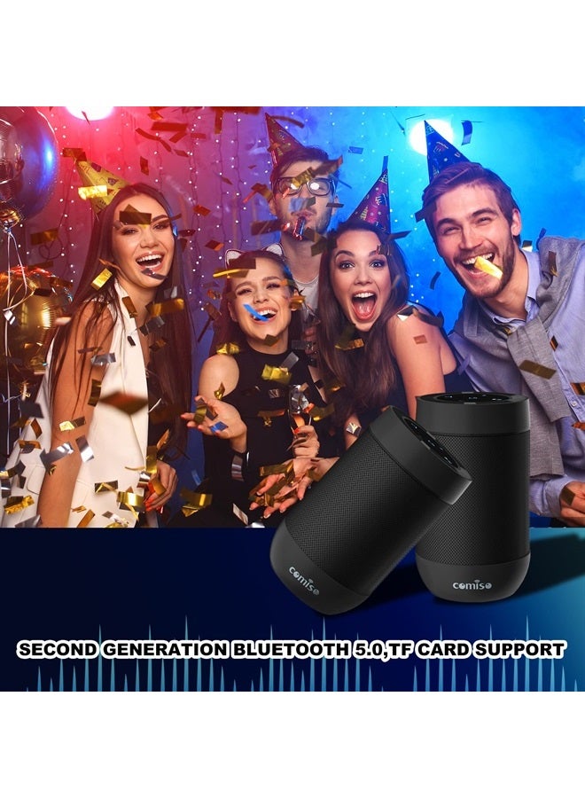 Portable Bluetooth Speaker, Waterproof Small Wireless…