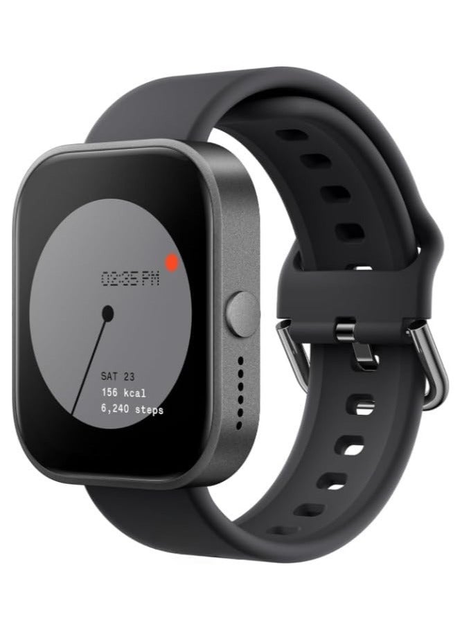 Compare Watch Pro 1.96 Smart Watch for Adults in Dark Grey – 2025 Premium Version with Waterproof Design, Heart Rate & Sleep Monitoring, Fitness Sports Tracker, Call & Message Alerts, Long Battery Life – Compatible with Android & iOS at KSA Price