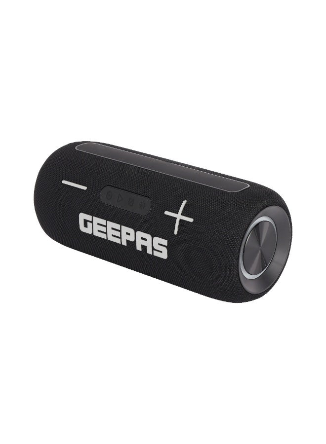 Compare Water Resistant Bluetooth Speaker GMS11201 57 Hours Playtime, TF, USB, AUX Rechargeable Battery, Enhanced Quality, Portable Party Vibes RGB Light Effects, Perfect for Parties, Picnics, Entertainment, etc. at KSA Price