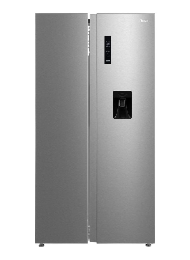 Compare 704L Gross & 513L Net Capacity Side by Side Refrigerator With Water Dispenser, Frost Free With Humidity Control, Electronic Touch Screen, Inverter Quattro, Multi Air Flow 704 L MDRS704FIE02AE Silver at KSA Price