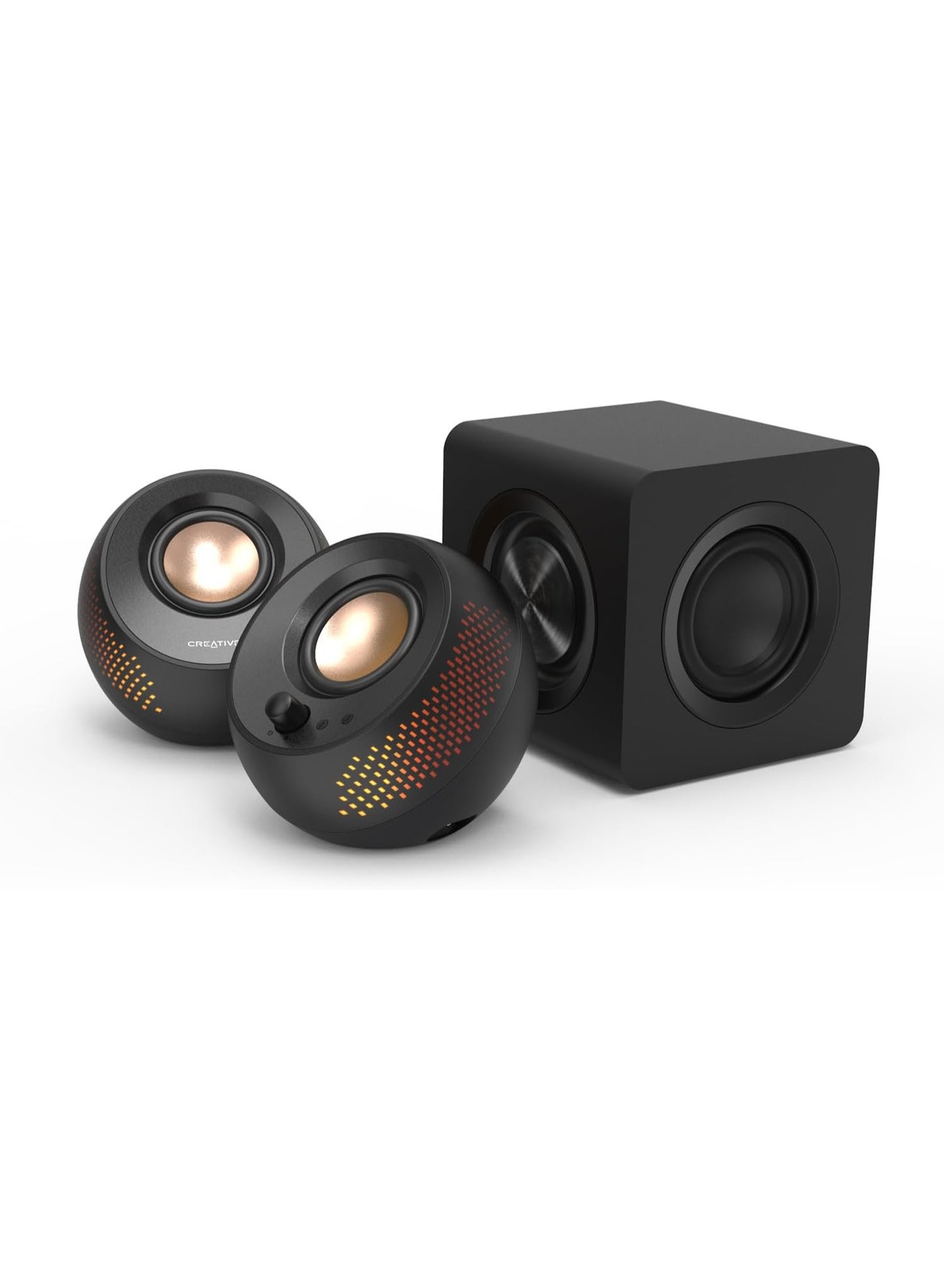 Creative Pebble X Plus 2.1 USB-C Computer Speakers…