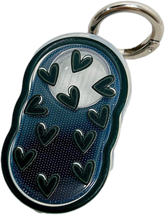 Black Love Heart TPU Case for SmartTag 2…