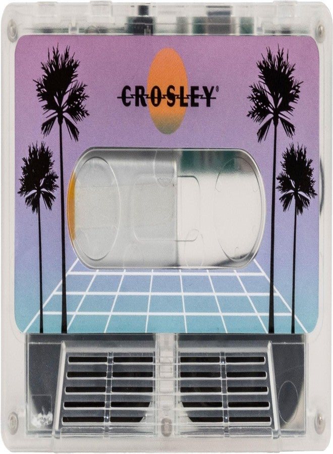 Compare Crosley CR3045TLVW Cassette Tape Portable Wireless Bluetooth Speaker, Vaporwave Translucent at KSA Price