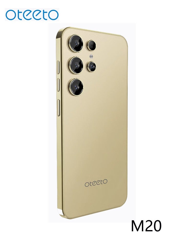 Compare M20 Smart Android Smartphone 4GB RAM + 128GB ROM 6.56Inch Incell Display 5000mAh Battery  Gold at KSA Price
