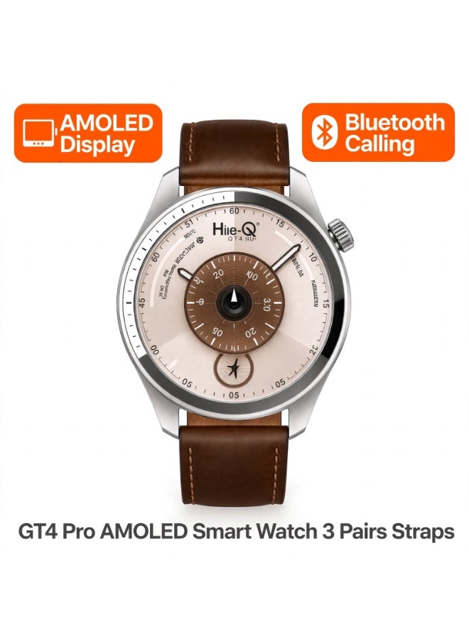 GT4 Pro AMOLED Smart Watch, AI Assistant,…