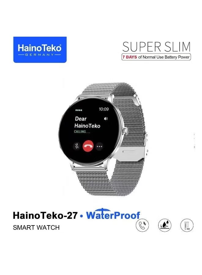 Super Slim Waterproof Smart Watch with Vibrant AMOLED…