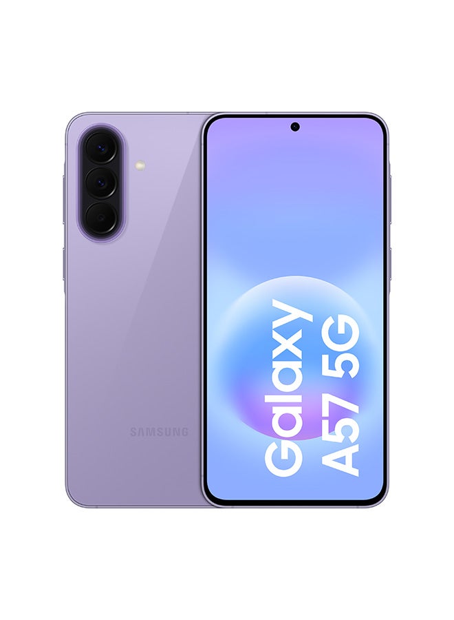 Galaxy A57 Dual SIM Awesome Lilac 8GB RAM…