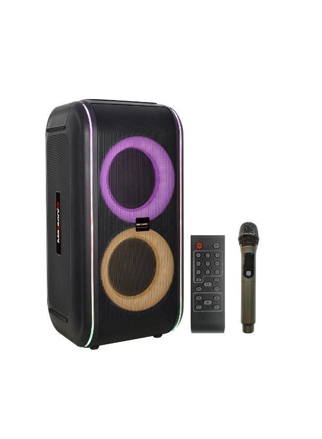 Maxsoniq FG206 Wireless Bluetooth Portable Party Speaker…