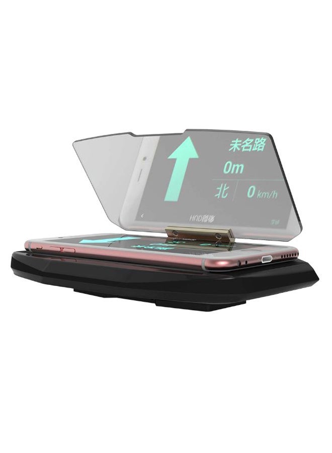 Compare Smartphone Navigation HD Reflection Head Up Display Holder Mount at KSA Price