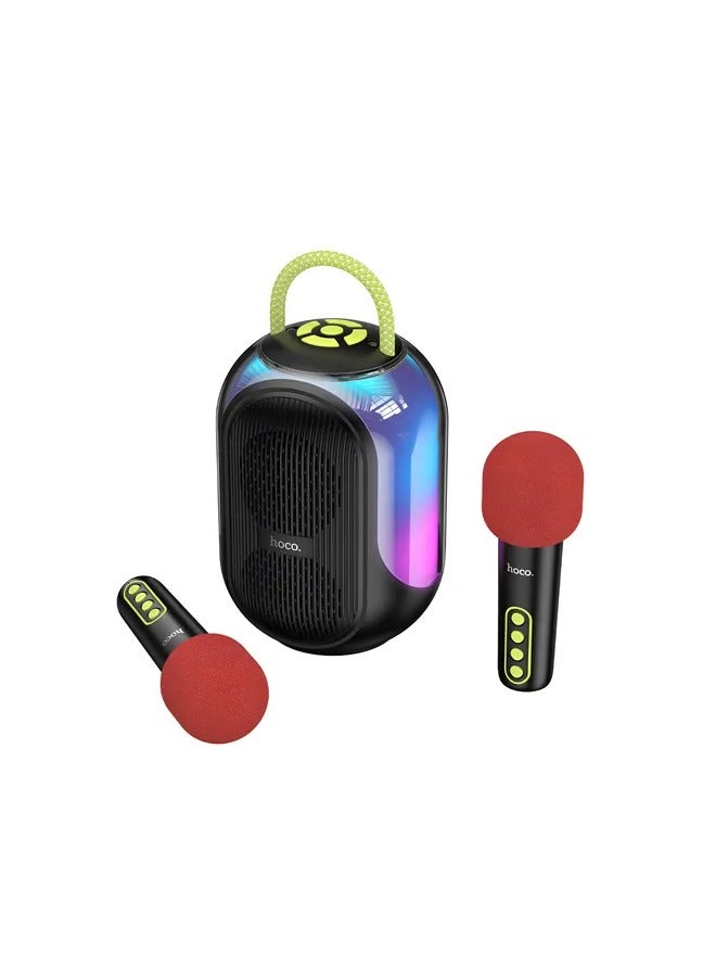 Portable Bluetooth Party Speaker, with 2 Wireless…