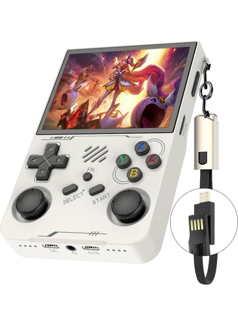 Compare R36XX Retro Portable Game Console 3.5 Inch IPS Screen with Open Source Linux System 64GB TF Card Over 40000 Games White 64G at KSA Price