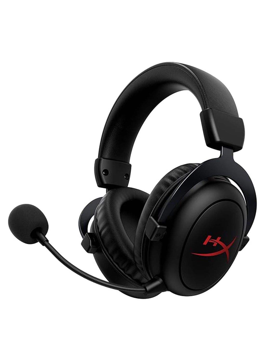 Compare Cloud II Core Wireless Gaming Headphones, 53mm with Neodymium Magnets Dynamic Drivers, Electret Condenser Microphone, BiDirectional, NoiseCancelling Polar Pattern, Black | 6Y2G8AA at KSA Price