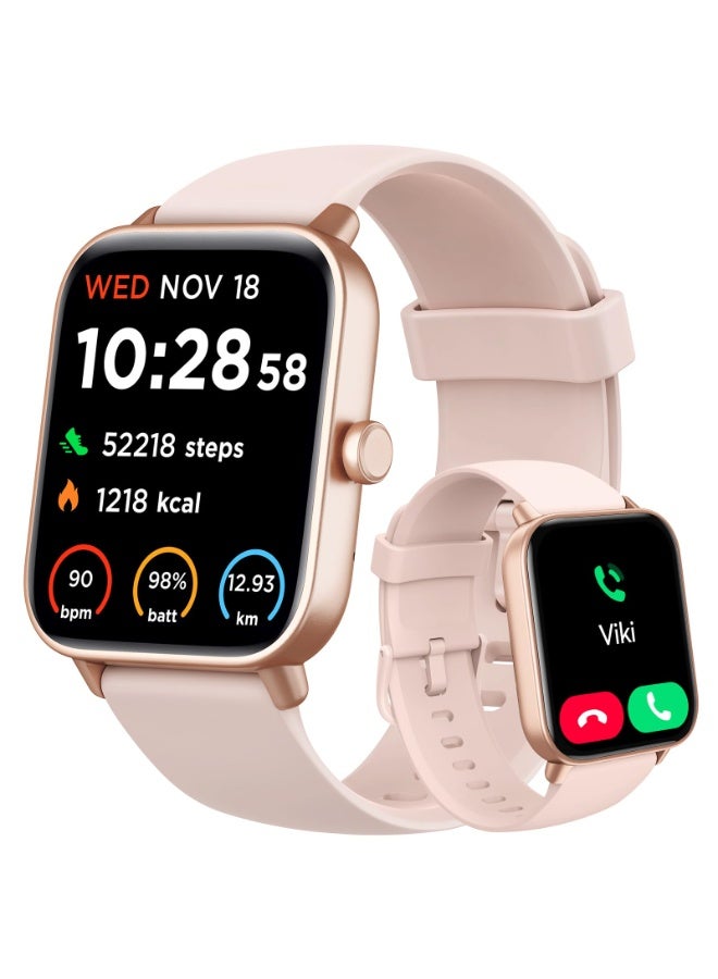Compare Smart Watch for Women Android & iPhone, Alexa Builtin, IP68 Waterproof Activity Fitness Tracker with Bluetooth Call AnswerMake, 1.8 Smartwatch with Heart RateSpO2Sleep Monitor, 100+ Sports Mode | Pink at KSA Price