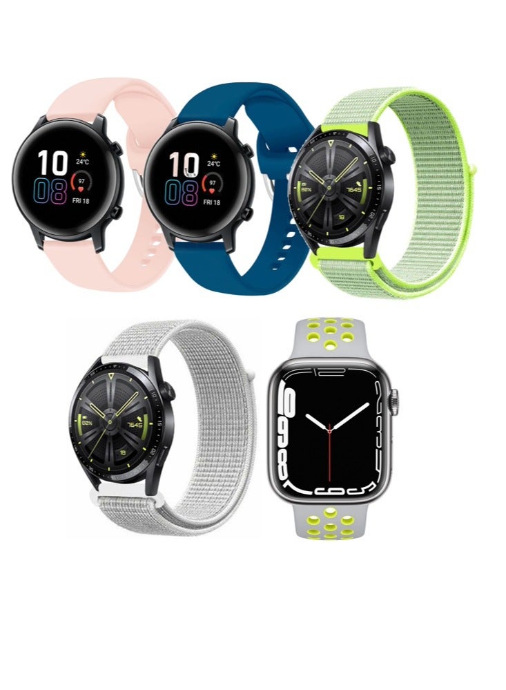 5pcs Watchband Bundle Compatible with all Samsung,…