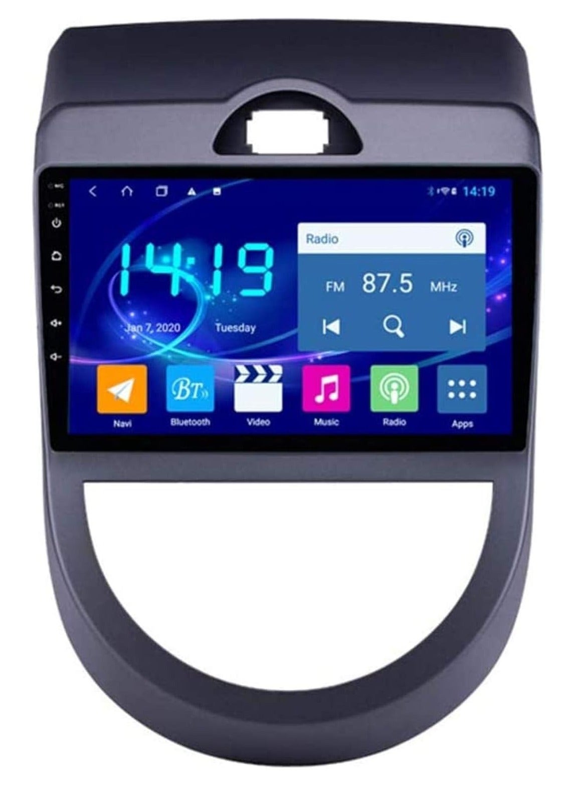 Compare Android Car Stereo for Kia Soul 2010 2011 2012 2013 4GB RAM 64GB ROM 9 Inch Support Apple Carplay, MirrorLink WiFi BT, IPS Touch Screen with AHD Camera Included at KSA Price