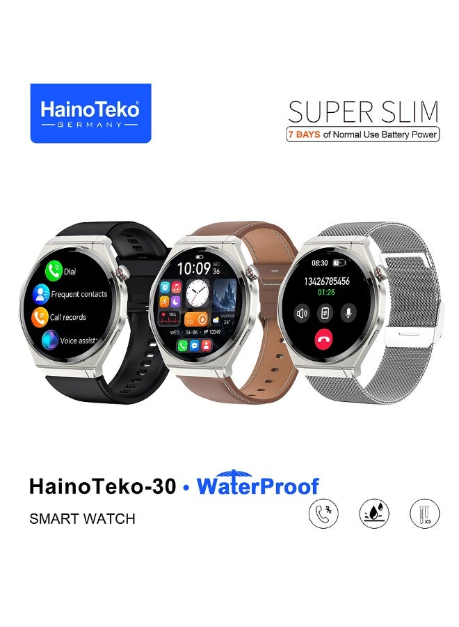 HainoTeko-30 Super Slim Waterproof Design Smart Watch…