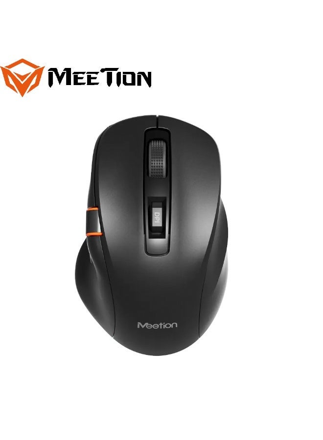 Compare MEETION Rechargeable Wireless Ergonomic Mouse BTM032R Rechargeable Battery Customizable Buttons DualMode Wireless Connectivity Powerefficient wireless technology at KSA Price