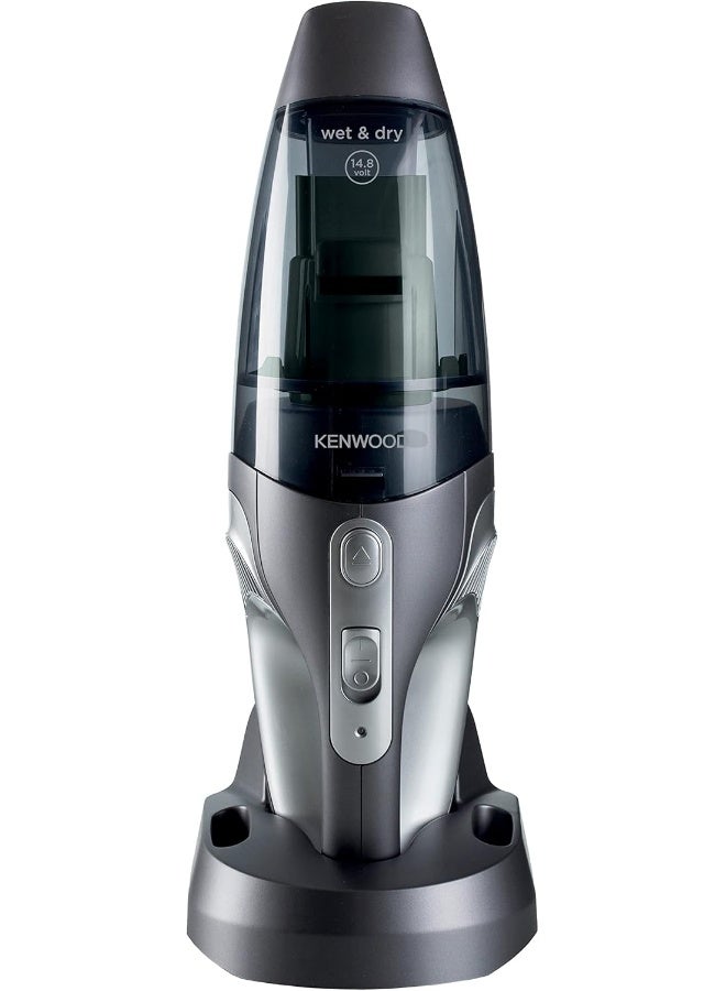 Compare Cordless Vacuum Cleaner, Cordless Handheld, 14.8V Lithium Battery, 500ML Dust Capacity, 120ML Liquid Capacity, Crevice Tools, Brush Nozzle, Squeege 120 W HVP19.000SI Silver at KSA Price