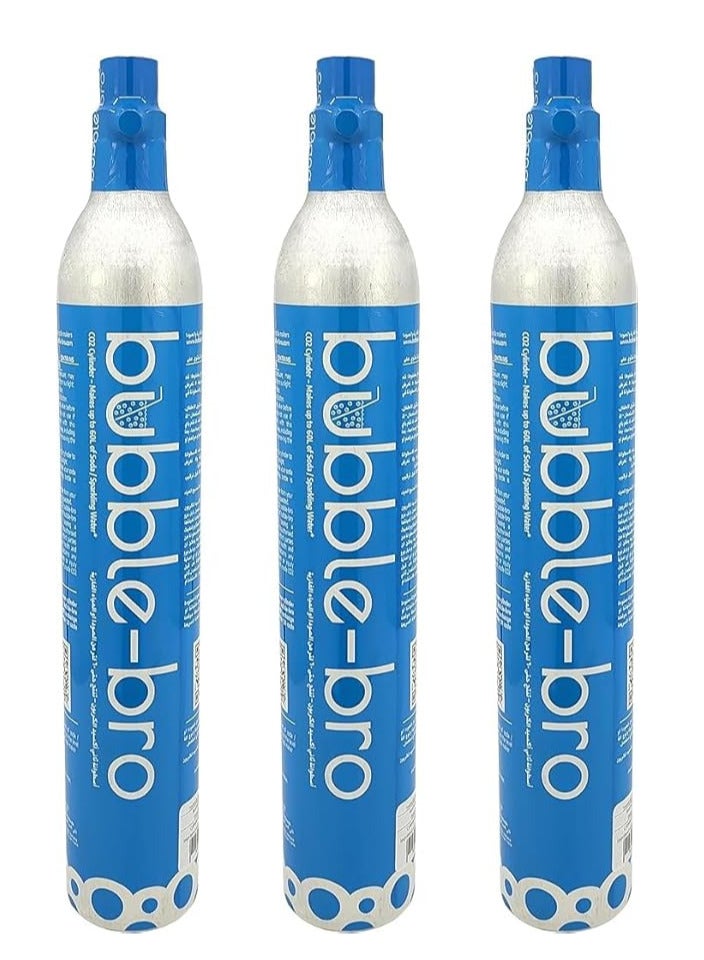 Compare bubblebro 60L CO2 Cylinder 3PACK, compatible with bubblebro, Drinkmate, Sodastream, aarke and other soda makers at KSA Price