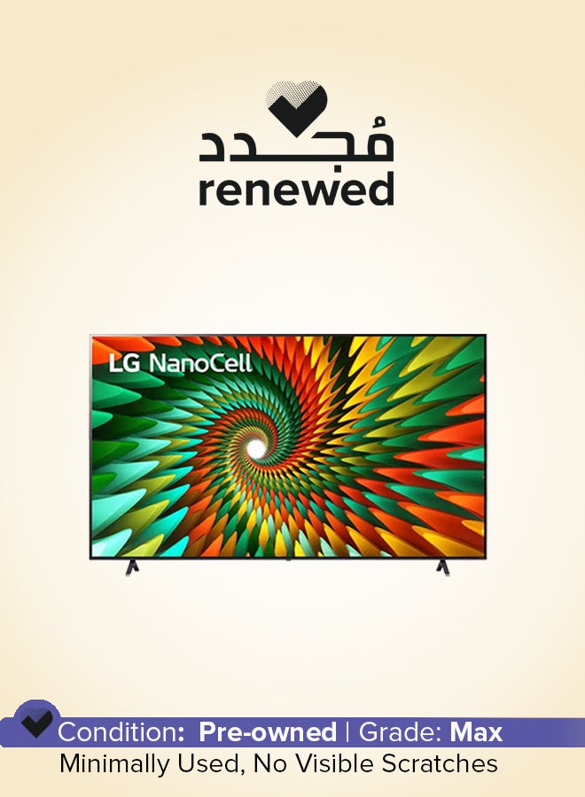 Renewed - 65 Inch NanoCell TV 4K HDR…