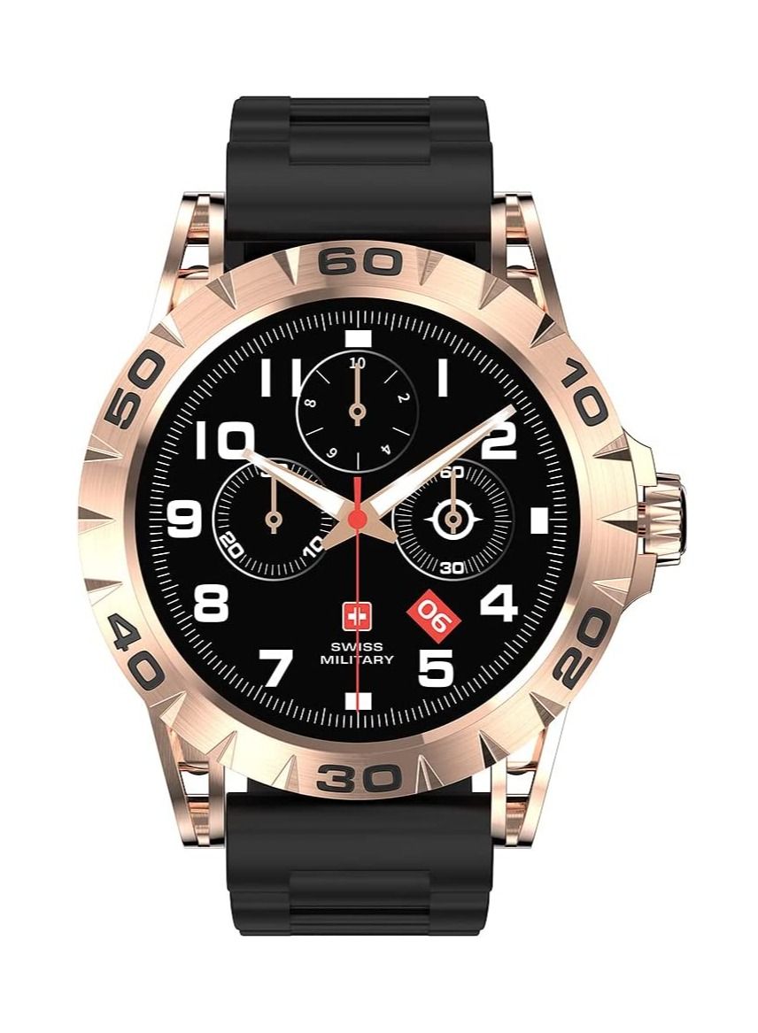 Compare Dom 2 Smartwatch: Receive & Make Calls,Sport Features,Heart RateBPOxygen Level Monitoring, Magnetic Charging,57 Days Battery Life,Compatible with iOSAndroid.Rose Gold at KSA Price