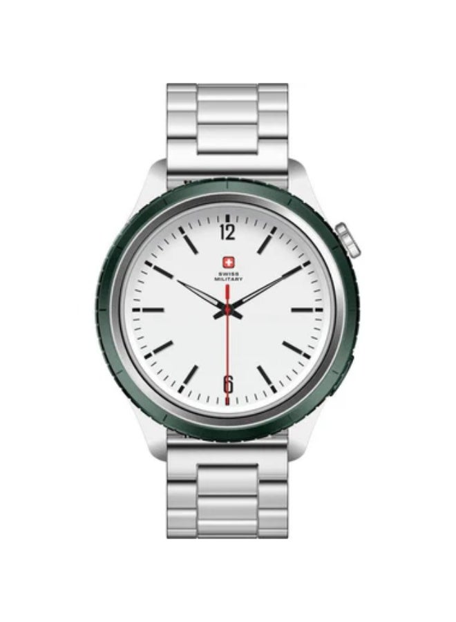 Swiss Military Dom 8 Smartwatch With Ring Stainless…