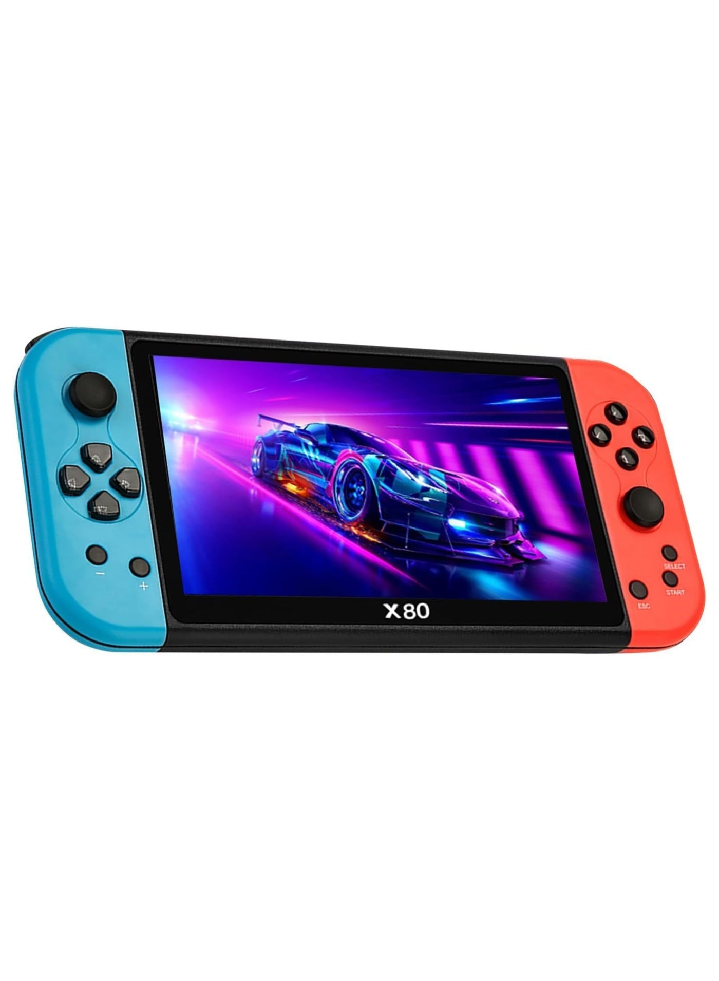 Compare X80 Retro Handheld Game Console – 7” HD Display | 10,000+ Builtin Classic Games | Supports 10 Emulators | Expandable 128GB TF Card | Portable Gaming Device for Kids & Adults at KSA Price