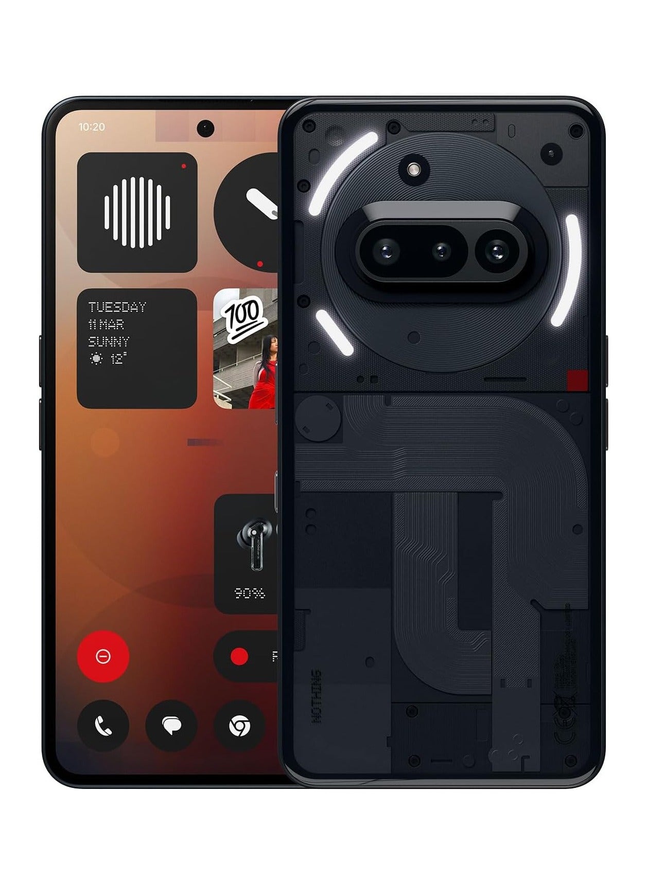 Compare Phone 3a Dual SIM Black 8GB RAM 128GB 5G at KSA Price