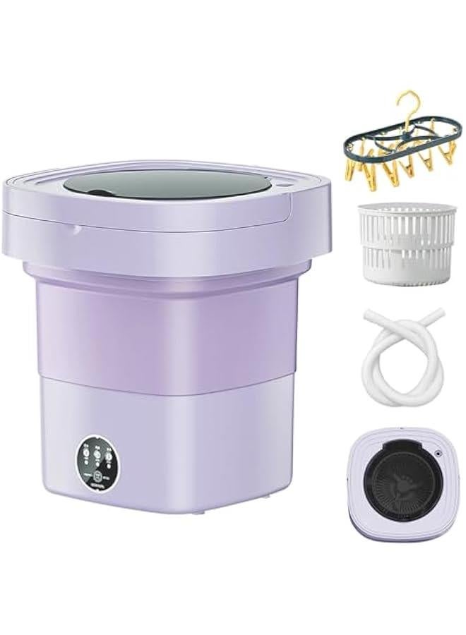 Portable Washing Machine, 8.5L Mini Foldable Washer…