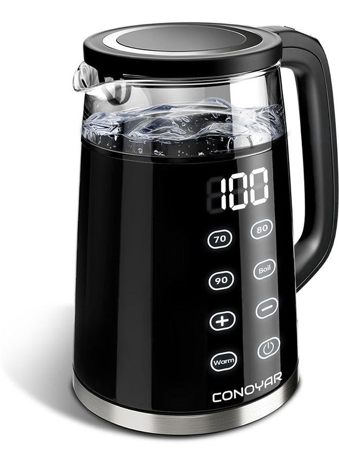 CONOYAR Electric Kettle 2200W Fast Water Boiler, 1.7L…