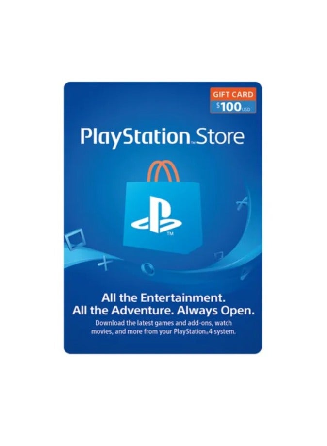 Compare PlayStation Store Gift Card 100 USD at KSA Price