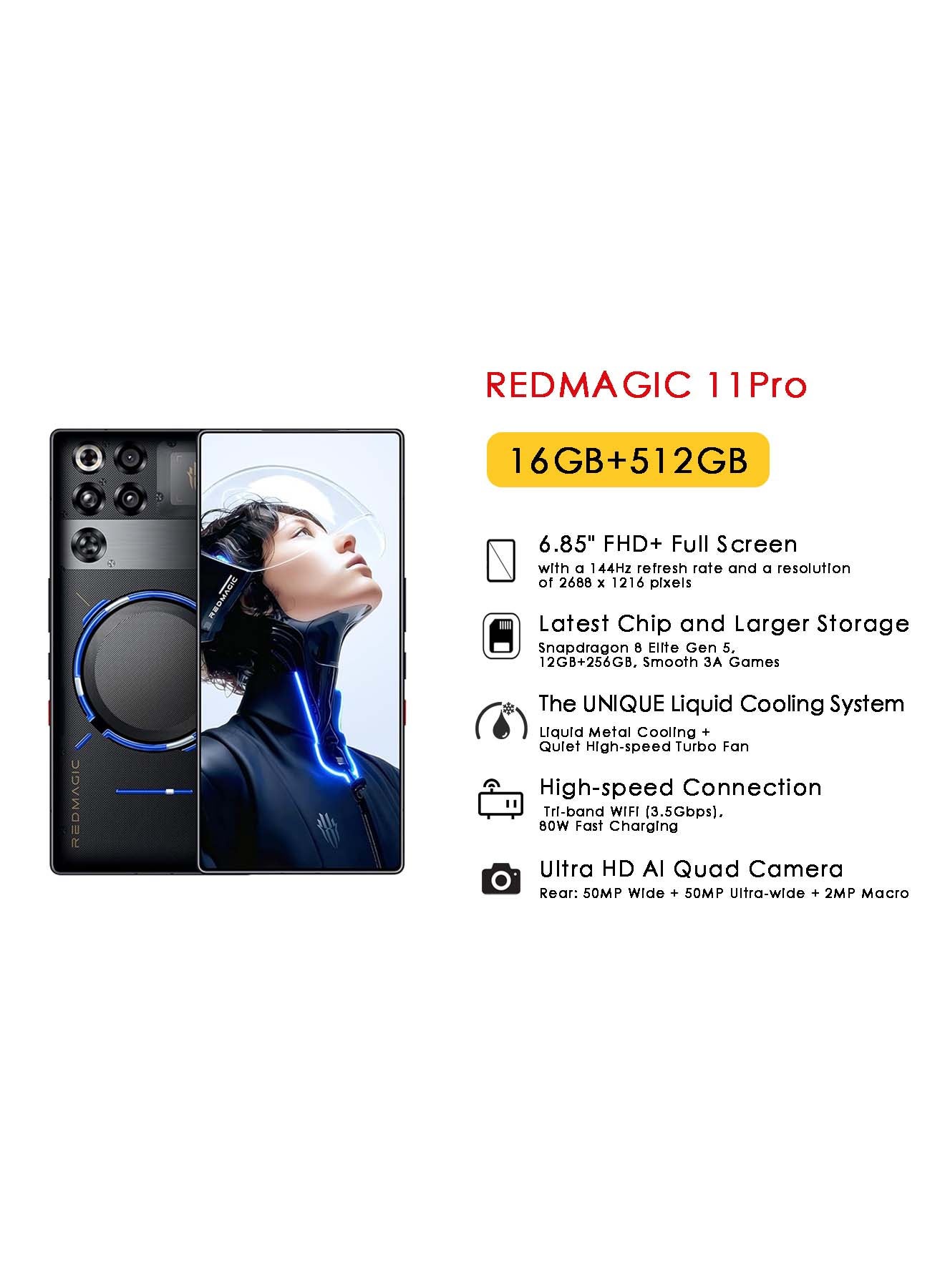 11 Pro Dual Nightfreeze 16GB RAM 512GB 5G…