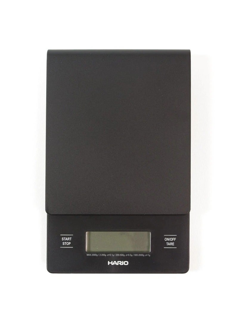 Compare V60 Drip Coffee Digital Scale, Battery Operated, Auto Power off, Weighing Capacity 2kg  Black at KSA Price