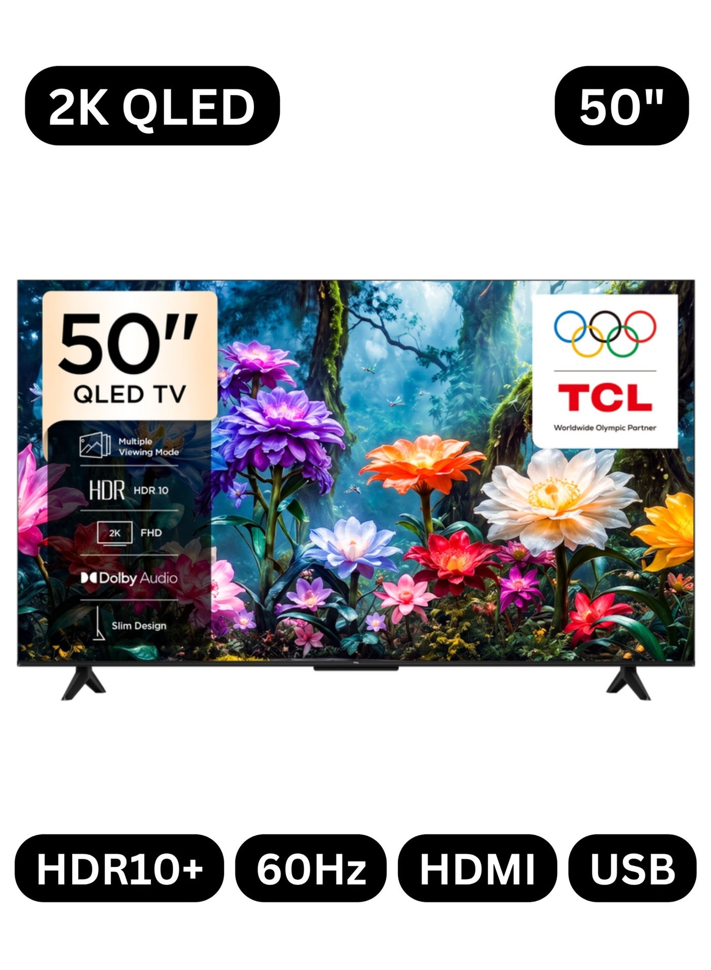 50-Inch S51K 2K QLED Smart TV (2026 UAE Version)…
