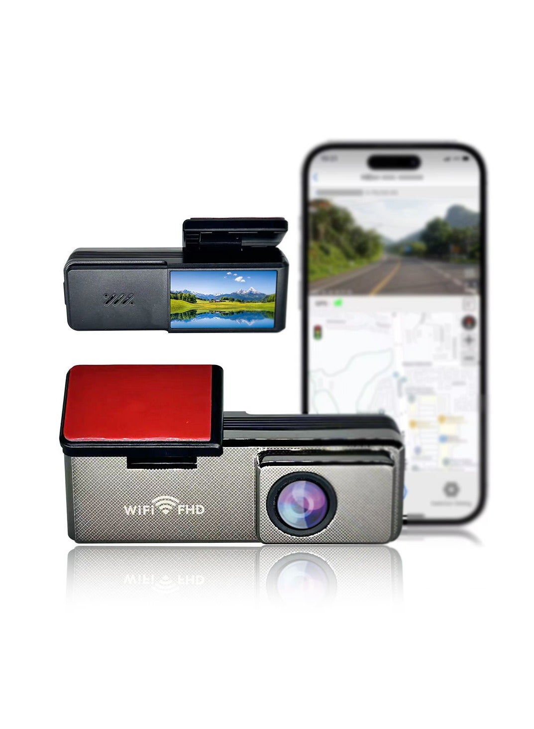 Dash Cam 2 Inch USB WiFi Driving Recorder…