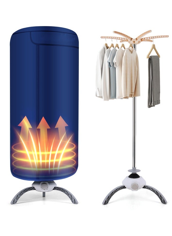 Portable Indoor Electric Clothes Dryer, 360° Stereo…