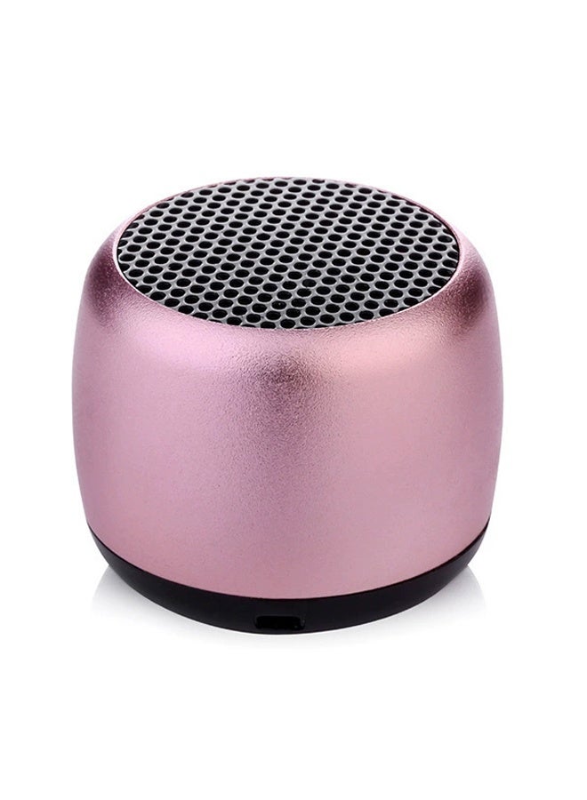 Compare Best Mini Portable Bluetooth Speaker with HD Sound & Bass, Smallest Wireless Bluetooth Speakers for PhonePCTablet, Photo Selfie Button Answer Phone Calls, Cute Tiny Speaker, Pink at KSA Price