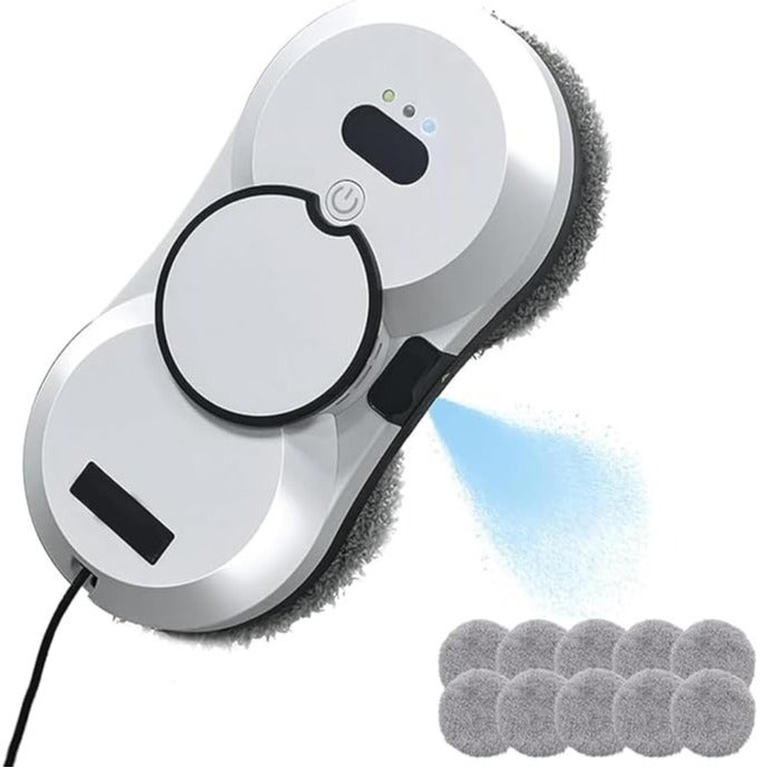 Compare Divaki NEXA PRO Window Cleaning Robot – Automatic & Manual Modes, Edge Detection, Remote Control, 3000Pa Suction, Compact Design at KSA Price