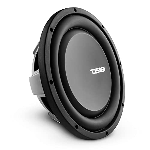 Compare DS18 PSW10.2D 10 Shallow Mount Subwoofer 1000 Watts Max Power 500 Watts RMS Dual Voice Coil 2+2 OHMS Water Resistant  Best Sub for Tight Spaces in Car & Trucks  1 Speaker at KSA Price