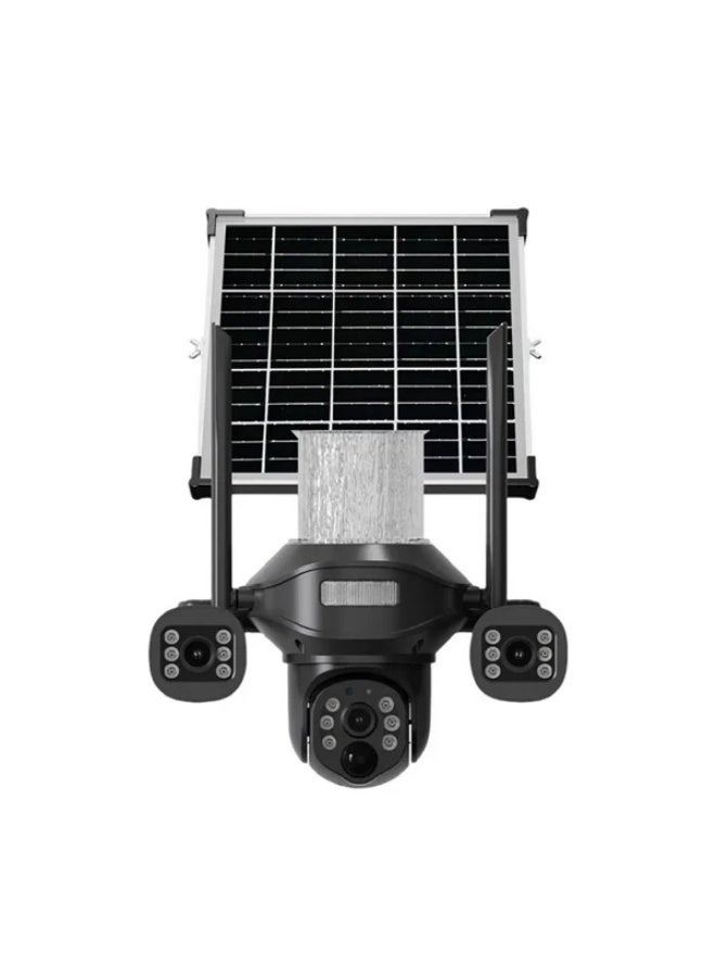 Compare Solar Street Light with 3 Head Security Camera – 4G 5MP Dual Lens, Outdoor Waterproof IP65 Security Light, Smart App Control, Night Vision, TwoWay Audio, Motion Detection for Home & Outdoor Areas at KSA Price