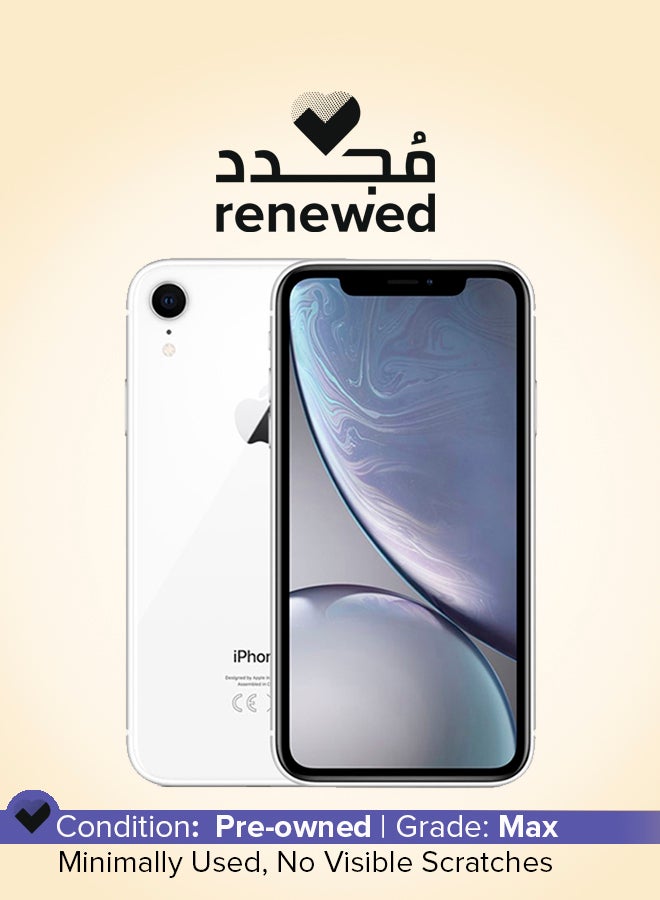 Compare Renewed  iPhone XR 256GB White 4G With Facetime  International Version at KSA Price