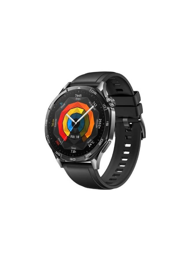 Compare WATCH GT5 46mm Smart Watch, up to 14 Days Battery Life, Allnew Running and Cycling Sports, SharpEdged Design, Health Tracking, Compatible with iOS and Android Black at KSA Price