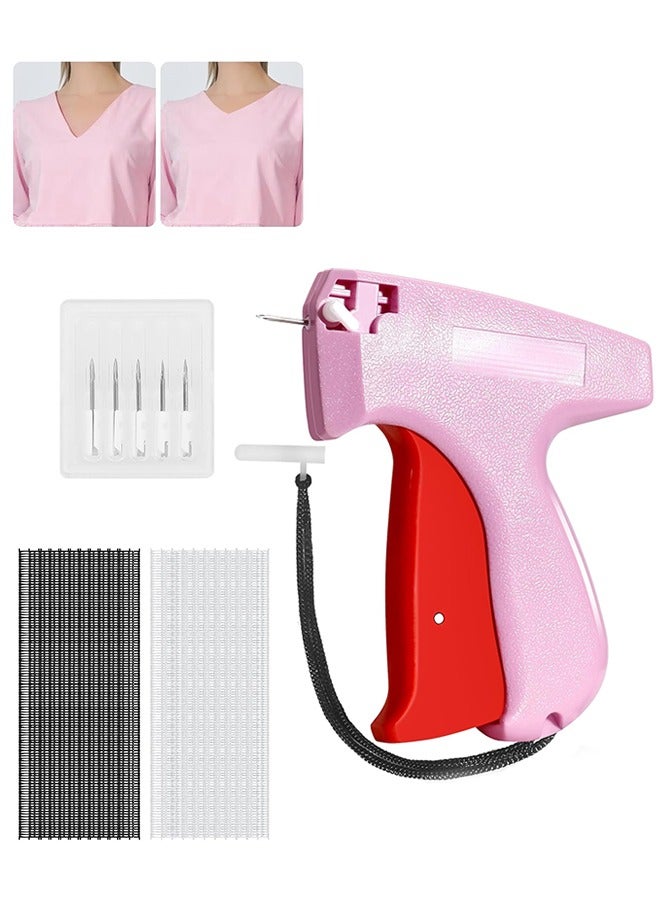 Compare Tagging Gun for Clothing, Fine Stitch Mini Stitch Gun for Clothes, Quick Clothing Fixer, Hemming Sewing Tool Kit, Includes 1000 Fasteners, Great for Garment Repair ?Pink at KSA Price