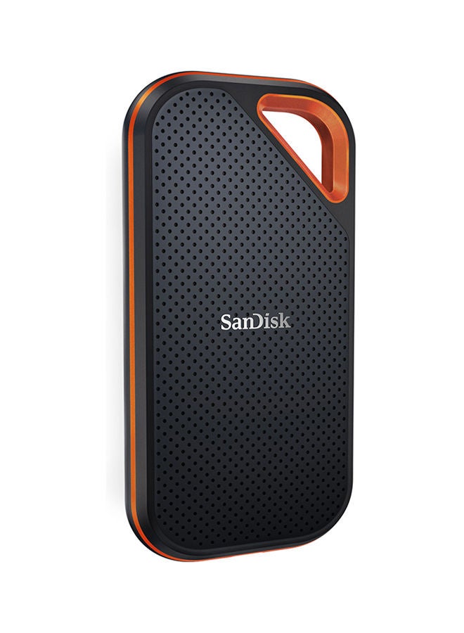 Compare 4TB Extreme PRO Portable SSD V2, USB 3.2 Gen 2x2 TypeC, Up to 2000 MBs Read & Write Speeds, 256Bit AES Hardware Encryption, Carabiner Loop, IP65, Black  Orange | SDSSDE814T00G25 at KSA Price
