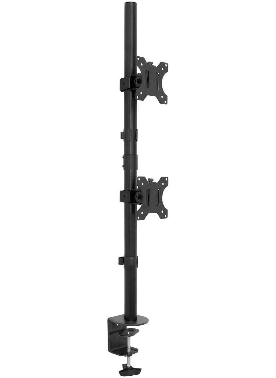 Vertical Dual Monitor Mount | Stacked Monitor Desk…