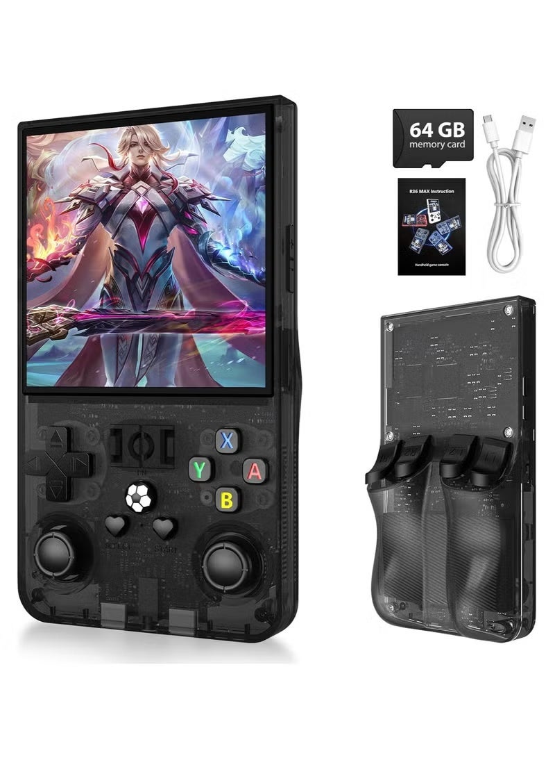 R36 Max Game Console 4 Inch Full IPS Screen…