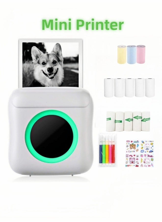 Mini Portable Bluetooth Thermal Printer, Wireless…