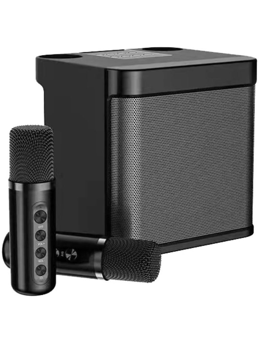 Compare Portable Bluetooth Speaker, Karaoke Machine for AdultsKids with 2 Wireless Microphones, Portable Bluetooth Karaoke Speaker PA System, Singing Machine with Echo and Vocal Cut, for Birthday at KSA Price