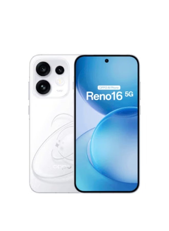 Compare Reno 16 5G Dual SIM and eSIM Pop White 12GB RAM 256GB – Middle East Version at KSA Price