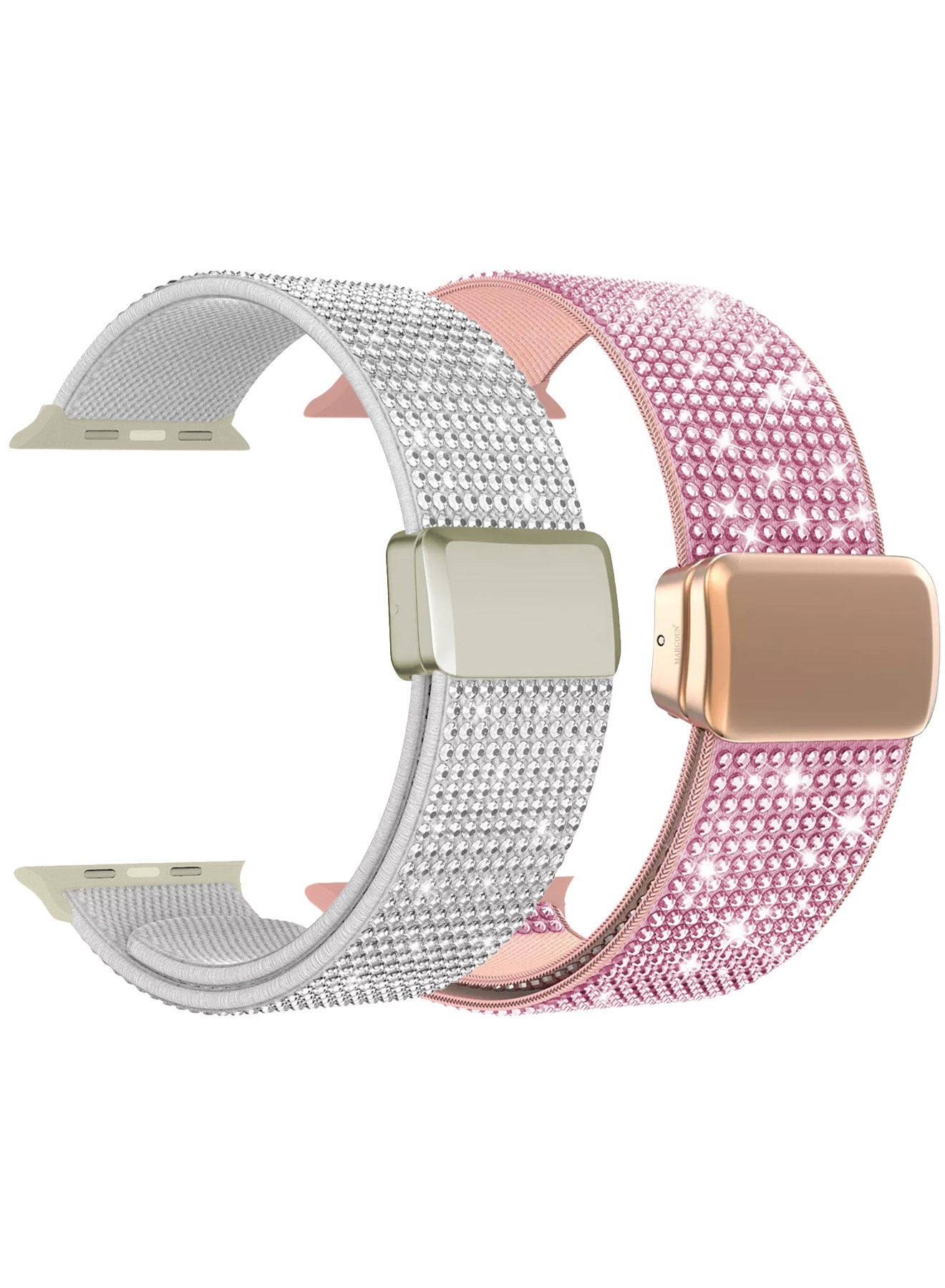 2Packs 38mm/40mm/41mm/42mm(Series 10) Strap Band…